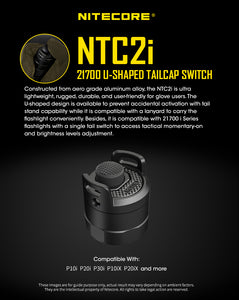 NT2Ci U Shape Tail Cap Replacement