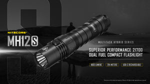 MH12S 1800 Lumens 21700 Battery Included