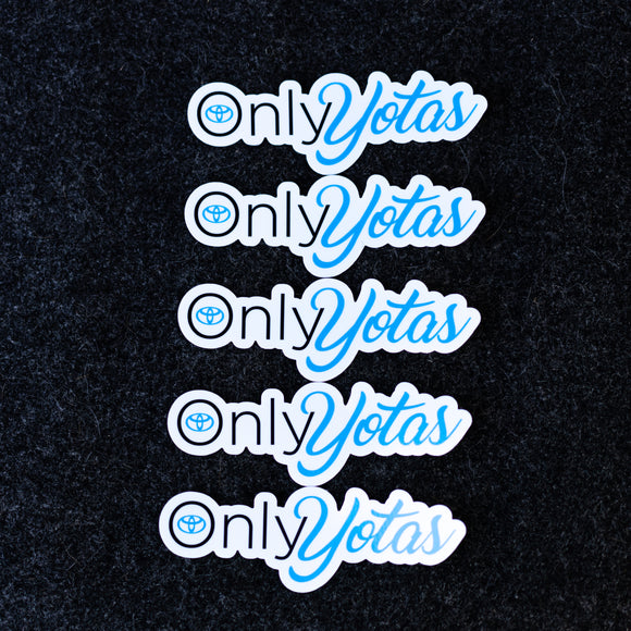OnlyYotas Vinyl Stickers