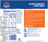 Classic Spaghetti with Meat Sauce - Pouch